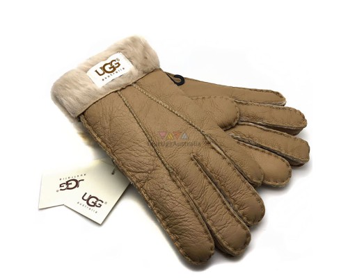 UGG GLOVES METALLIC CHESTNUT 125