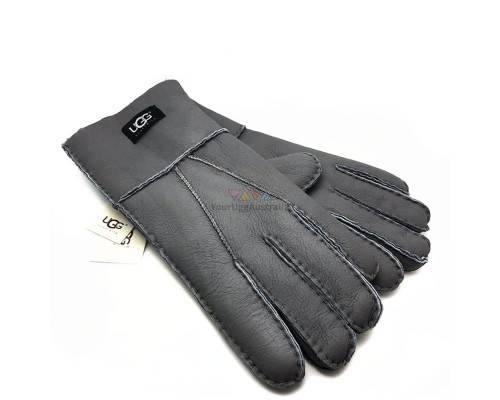 UGG GLOVES METALLIC GREY 245