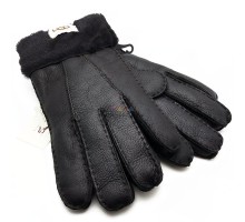 UGG GLOVES METALLIC BLACK 2