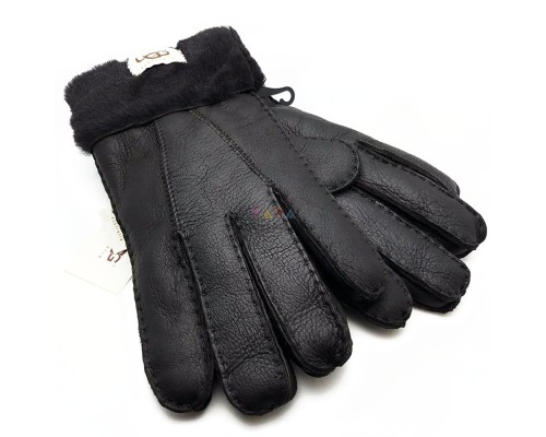 UGG GLOVES METALLIC BLACK 2