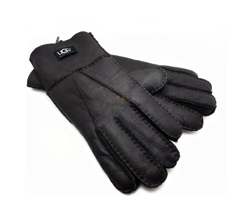 UGG GLOVES METALLIC BLACK 235