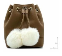 UGG MINI HERITAGE CROSSBODY CHESTNUT