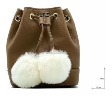 UGG MINI HERITAGE CROSSBODY CHESTNUT