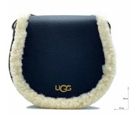 UGG HERITAGE CROSSBODY BLACK