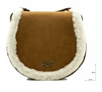 UGG HERITAGE CROSSBODY CHESTNUT