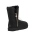 UGG BAILEY SHORT  ZIP BLACK