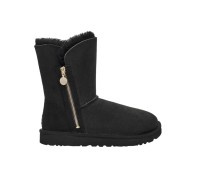 UGG BAILEY SHORT  ZIP BLACK