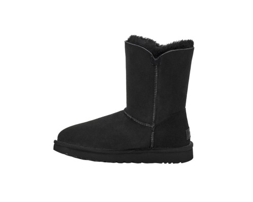 UGG BAILEY SHORT  ZIP BLACK