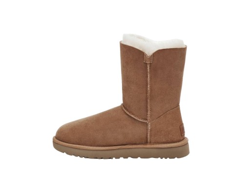 UGG BAILEY SHORT  ZIP CHESTNUT