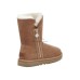 UGG BAILEY SHORT  ZIP CHESTNUT
