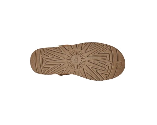 UGG BAILEY SHORT  ZIP CHESTNUT