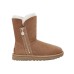 UGG BAILEY SHORT  ZIP CHESTNUT