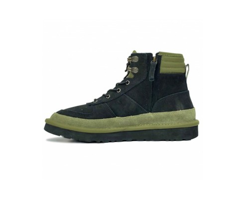 UGG MENS HIGHLAND SPORT HIKER MID CAMO BBONB BLACK-KHAKI