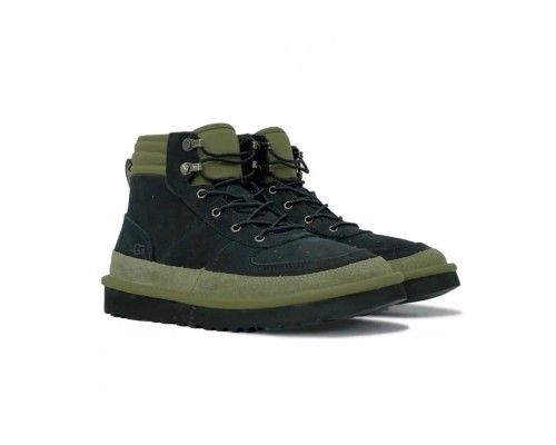 UGG MENS HIGHLAND SPORT HIKER MID CAMO BBONB BLACK-KHAKI