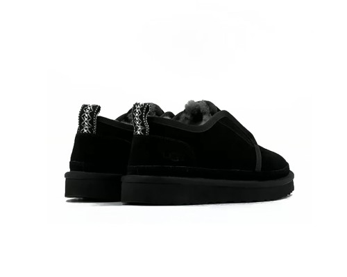 UGG MENS SLIPPERS FLEX BLACK
