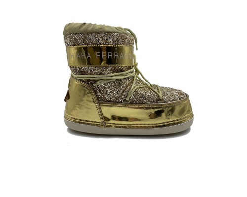MOON BOOTS CHIARA FERRAGNI GOLD