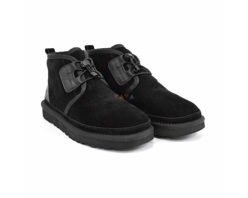 UGG MENS NEUMEL GHILLIE BLACK