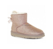 BAILEY BOW MINI SPARKLE FASHION BOOT GOLD