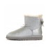 BAILEY BOW MINI SPARKLE FASHION BOOT SILVER