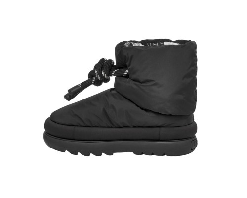 UGG CLASSIC MAXI SHORT BLACK