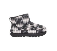 UGG CLASSIC MAXI WAVELENGTH MINI BLACK/WHITE