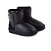 UGG KIDS ZIP METALLIC BLACK