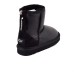 UGG KIDS ZIP METALLIC BLACK