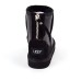 UGG KIDS ZIP METALLIC BLACK