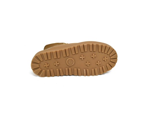 UGG CLASSIC MINI LACE-UP WEATHER CHOCOLATE