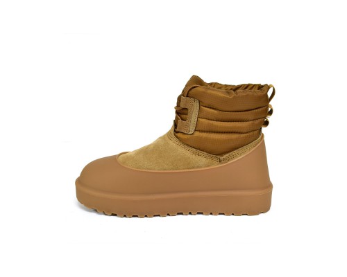 UGG CLASSIC MINI LACE-UP WEATHER CHOCOLATE