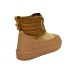 UGG CLASSIC MINI LACE-UP WEATHER CHOCOLATE