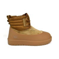 UGG CLASSIC MINI LACE-UP WEATHER CHOCOLATE