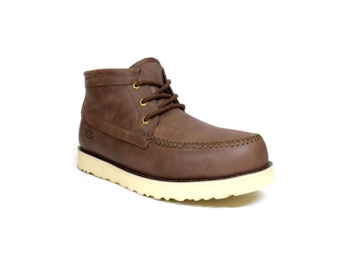 UGG CAMPOUT CHUKKA LEATHER CHOCOLATE