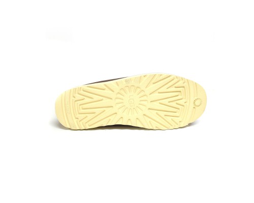 UGG CAMPOUT CHUKKA LEATHER CHOCOLATE