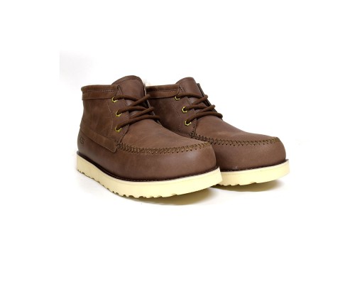 UGG CAMPOUT CHUKKA LEATHER CHOCOLATE