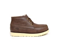 UGG CAMPOUT CHUKKA LEATHER CHOCOLATE