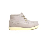 UGG CAMPOUT CHUKKA LEATHER GREY