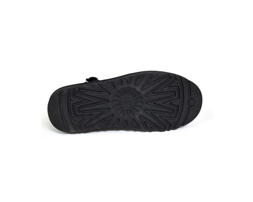 UGG NEUMEL ZIP LEATHER BLACK