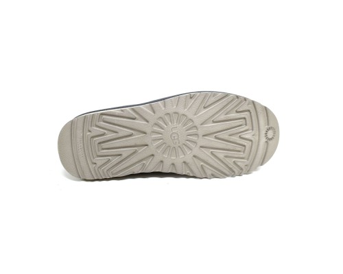 UGG NEUMEL ZIP LEATHER GREY