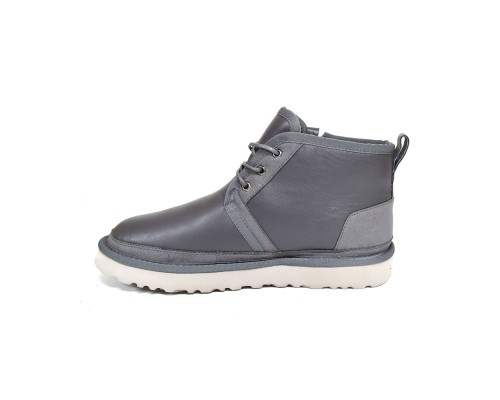 UGG NEUMEL ZIP LEATHER GREY