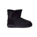 UGG CLASSIC MINI CUFF BLACK