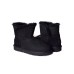 UGG CLASSIC MINI CUFF BLACK