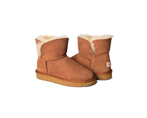 UGG CLASSIC MINI CUFF CHESTNUT