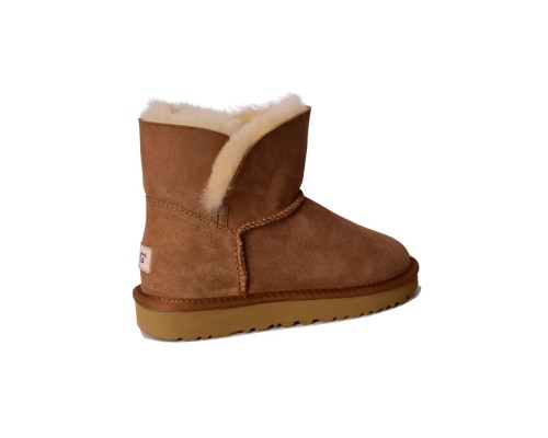 UGG CLASSIC MINI CUFF CHESTNUT