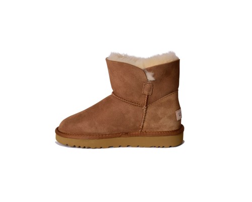 UGG CLASSIC MINI CUFF CHESTNUT