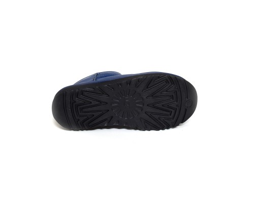UGG CLASSIC ULTRA MINI LEATHER ROYAL NAVY