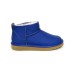 UGG CLASSIC ULTRA MINI LEATHER ROYAL BLUE