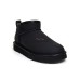 UGG CLASSIC ULTRA MINI LEATHER BLACK