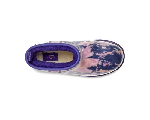 UGG KID'S CLASSIC CLEAR MINI VIOLET NIGHT