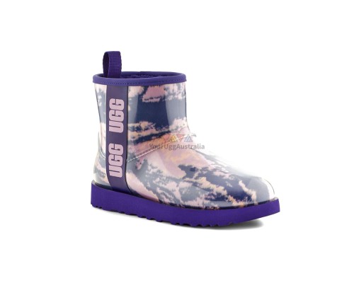 UGG KID'S CLASSIC CLEAR MINI VIOLET NIGHT